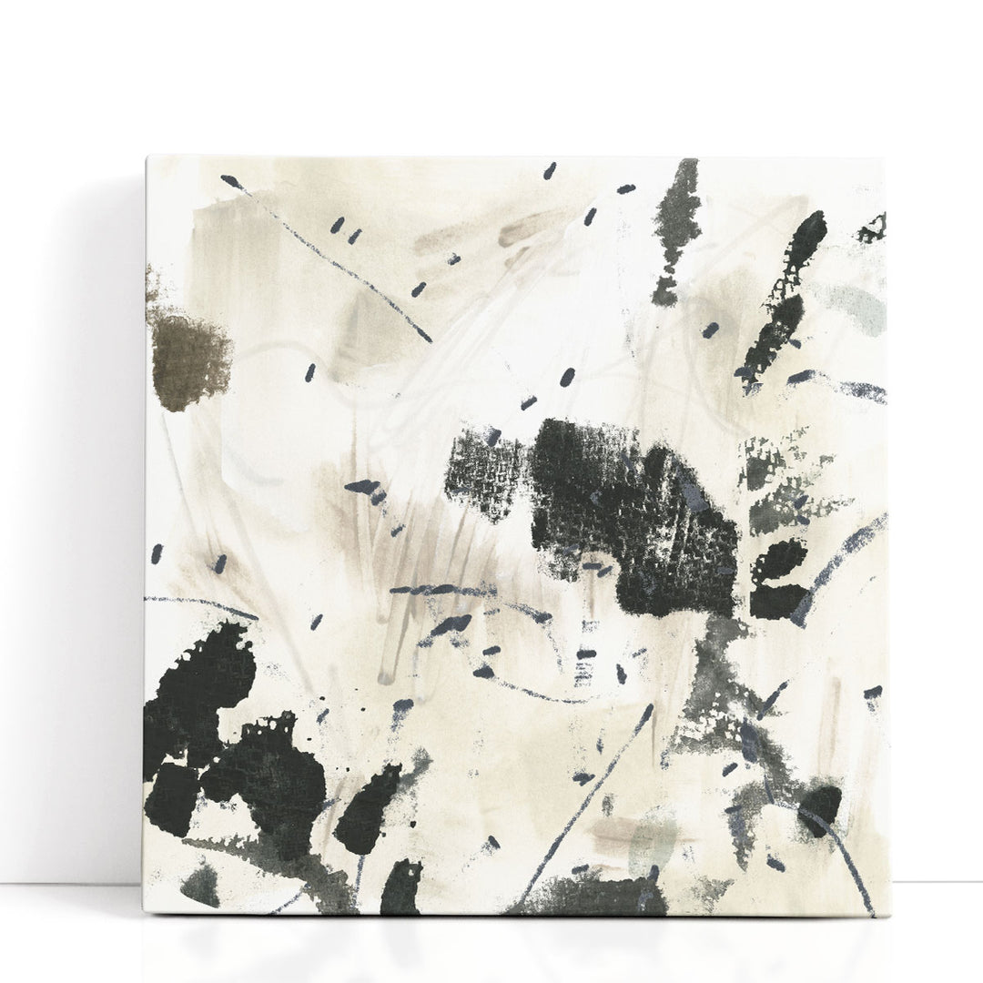 Neutral Scattershot I - Canvas Print Wall Art