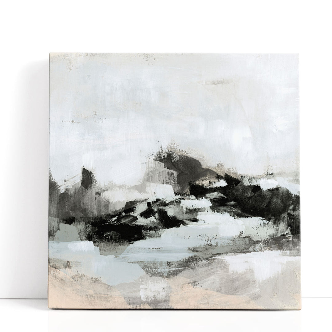 Obsidian Tundra I - Canvas Print Wall Art