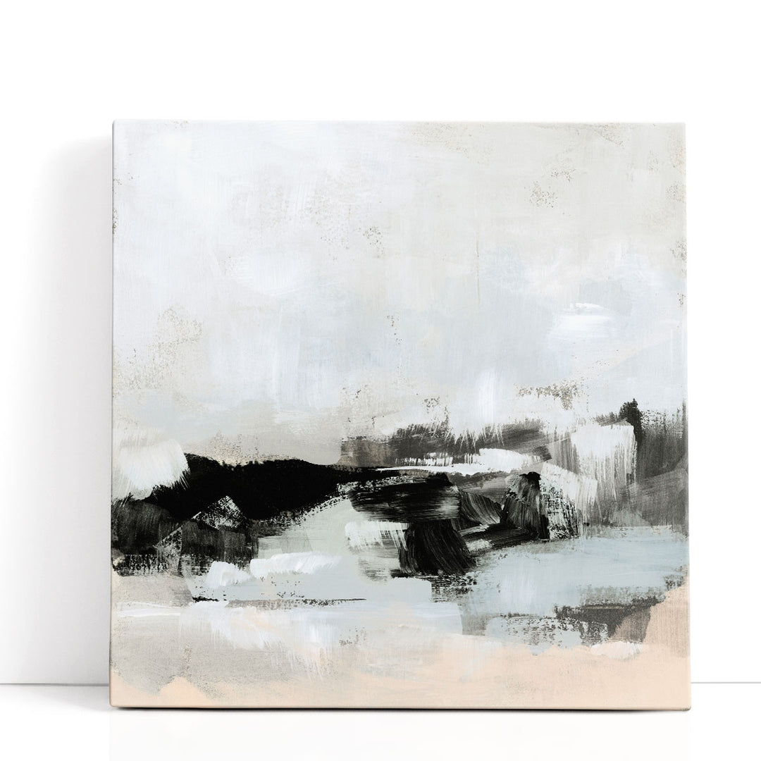 Obsidian Tundra II - Canvas Print Wall Art