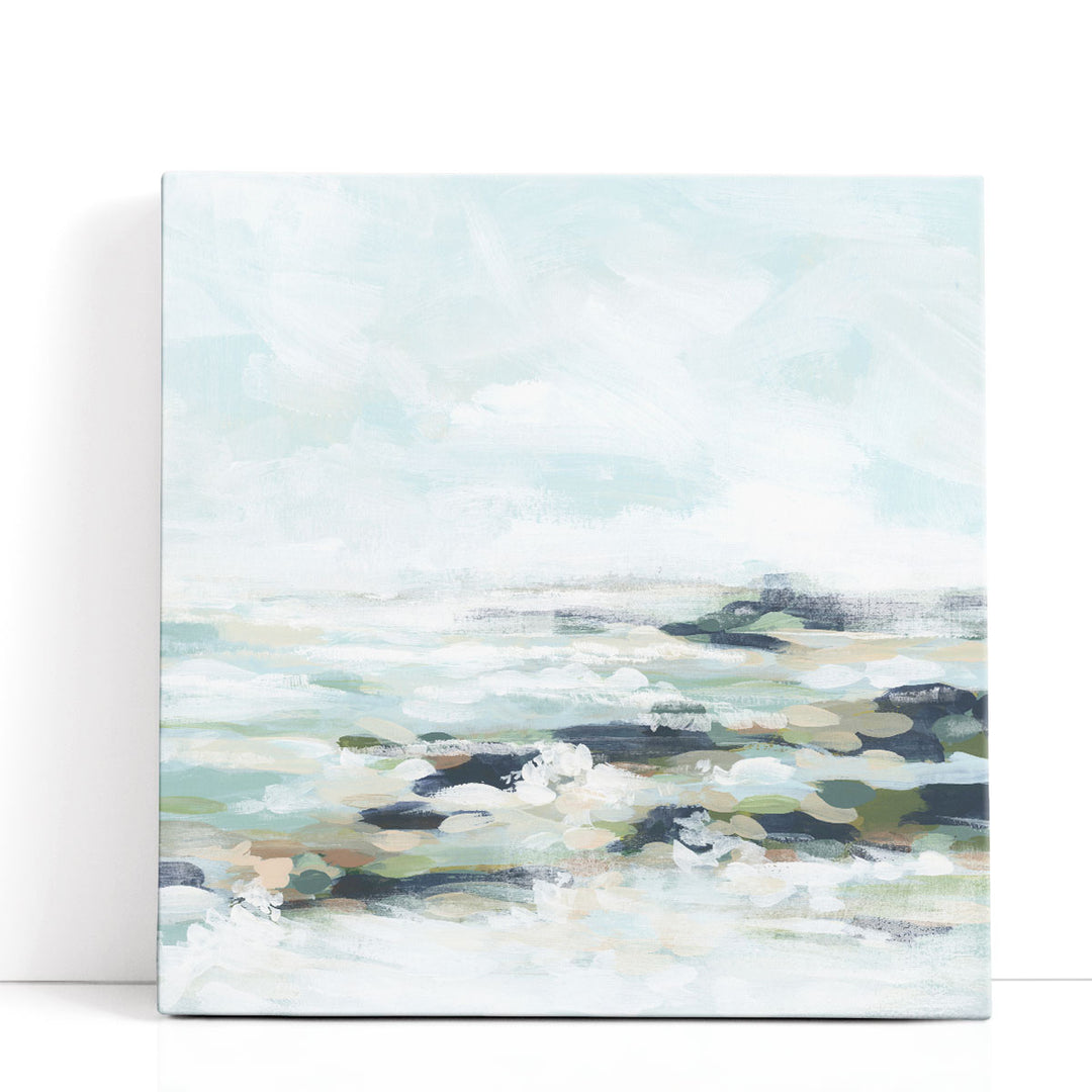 Seafoam Shoals II - Canvas Print Wall Art