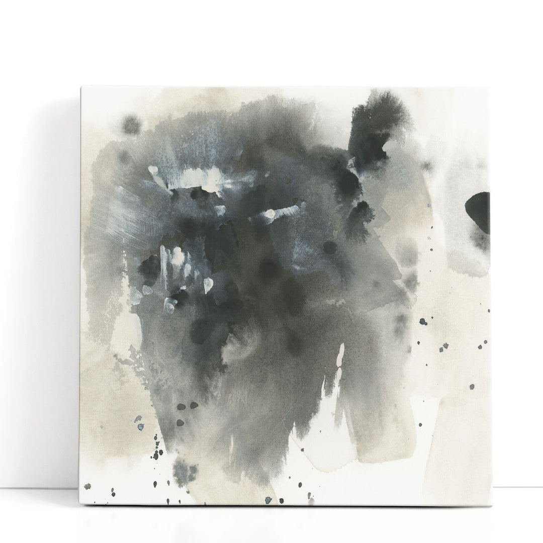 Velvet Nebula I Black and White - Canvas Print Wall Art