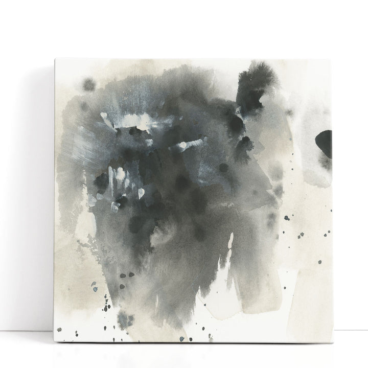 Velvet Nebula I Black and White - Canvas Print Wall Art