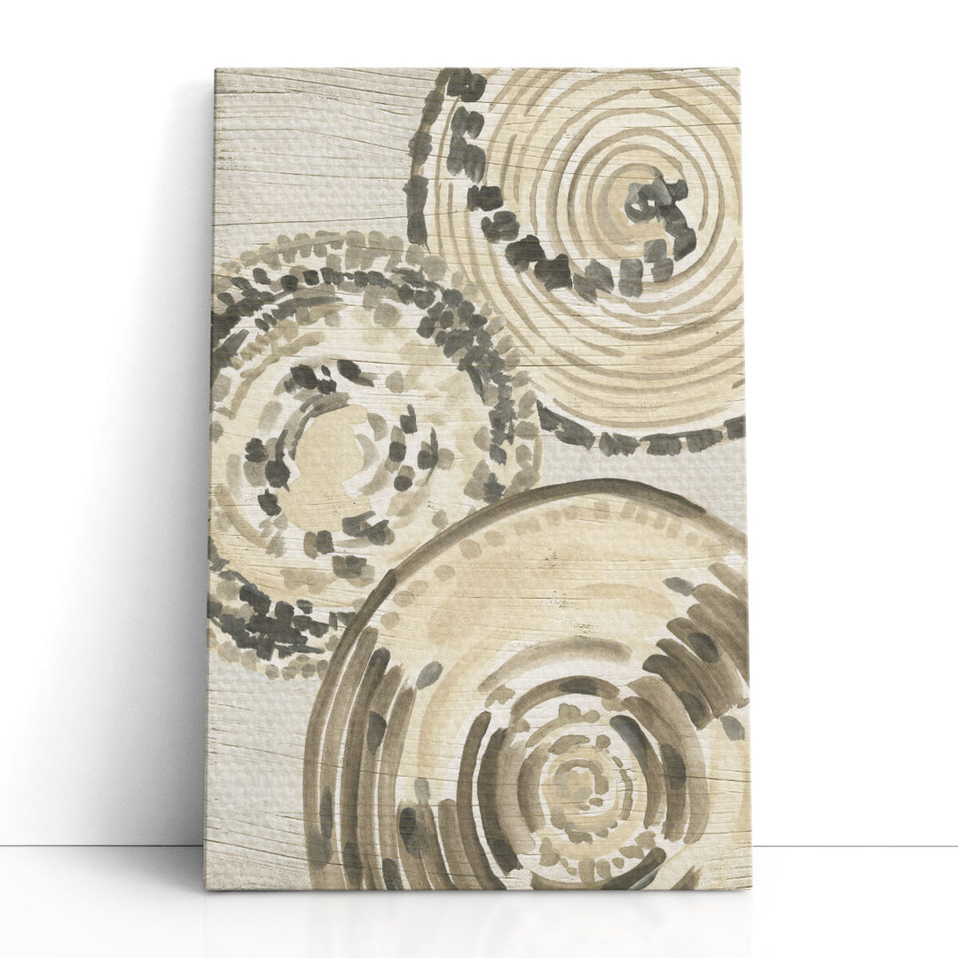 Patterned Baskets I - Canvas Print Wall Art