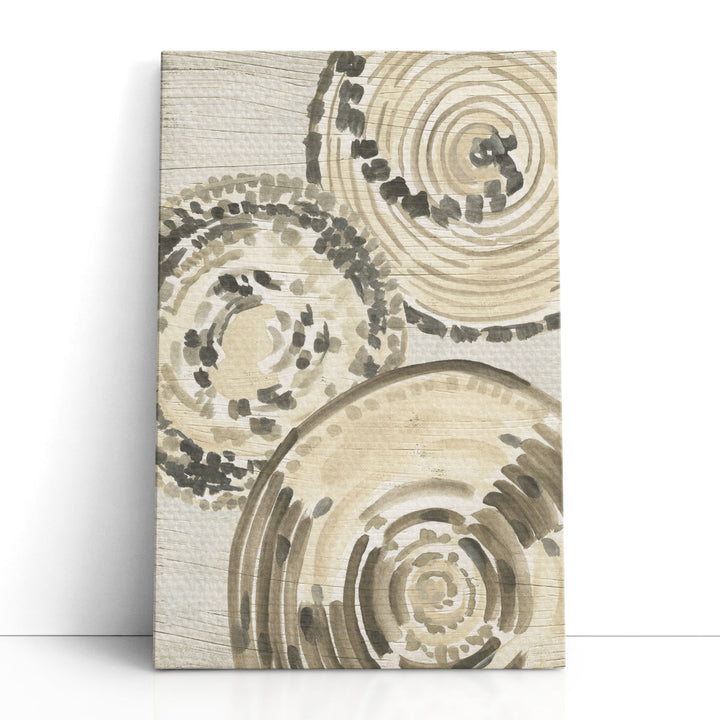 Patterned Baskets I - Canvas Print Wall Art