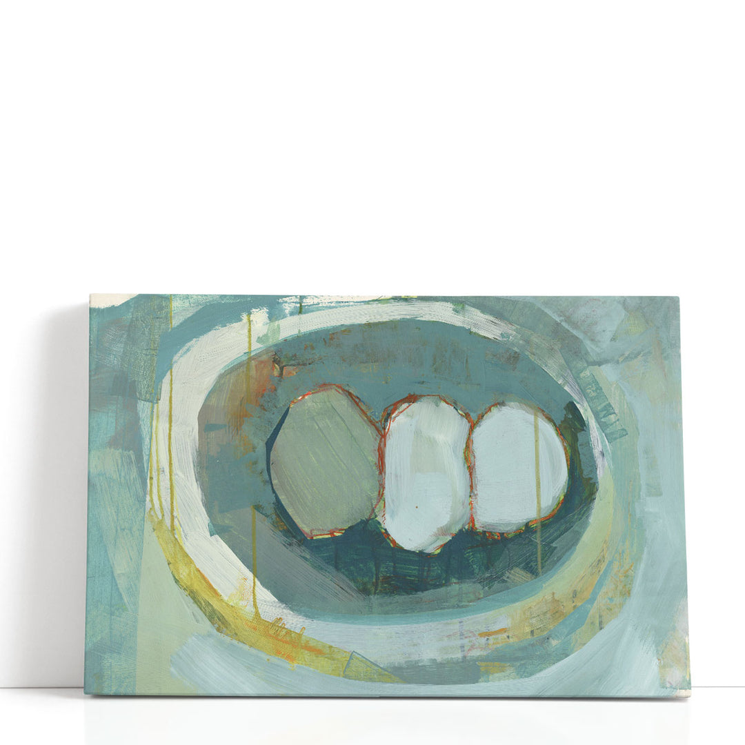 Blue Nest I - Canvas Print Wall Art