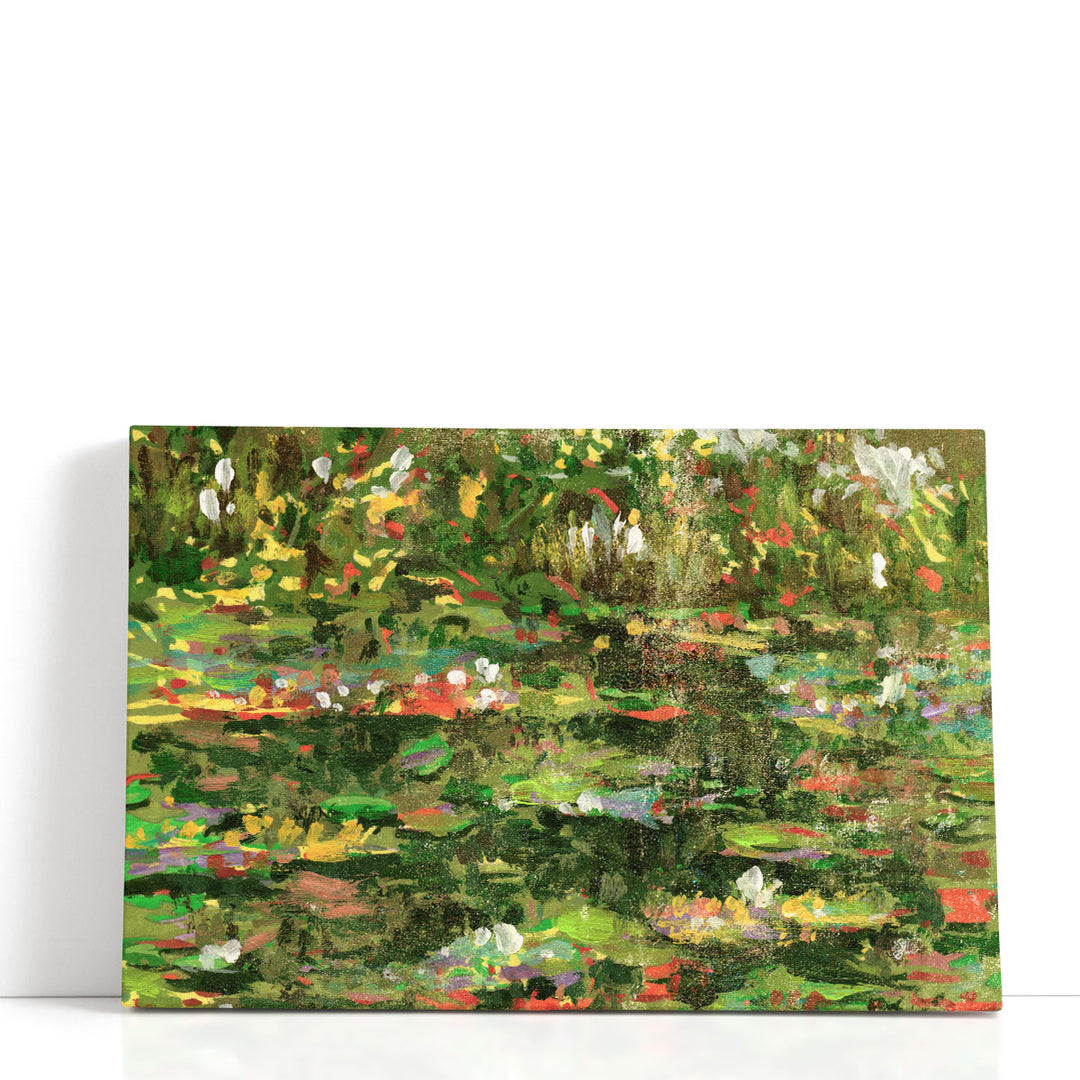 Waterlillies Cascade I - Canvas Print Wall Art