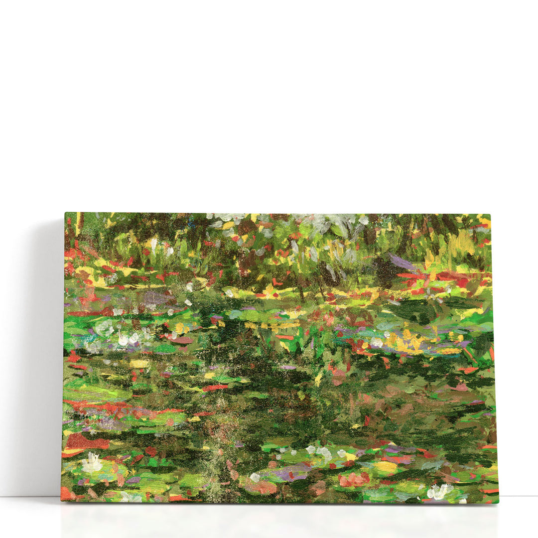 Waterlillies Cascade II - Canvas Print Wall Art