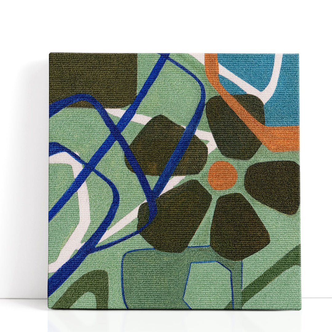 Rug Abstraction II - Canvas Print Wall Art