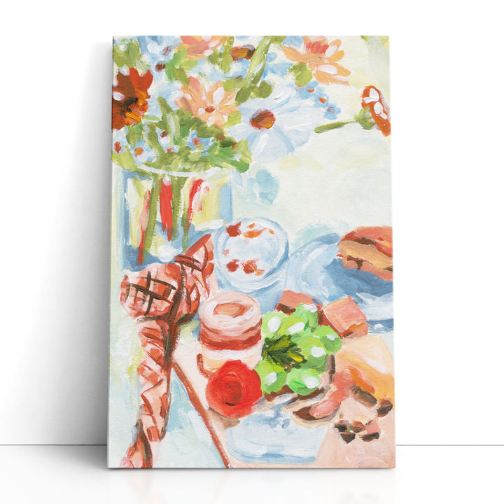 A Lovely Picnic I - Canvas Print Wall Art
