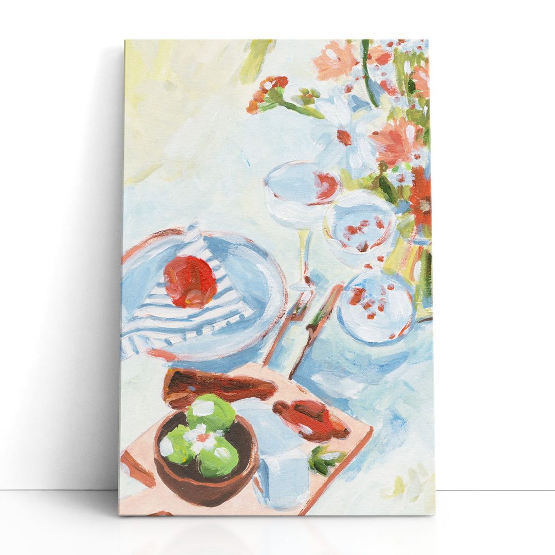 A Lovely Picnic II - Canvas Print Wall Art