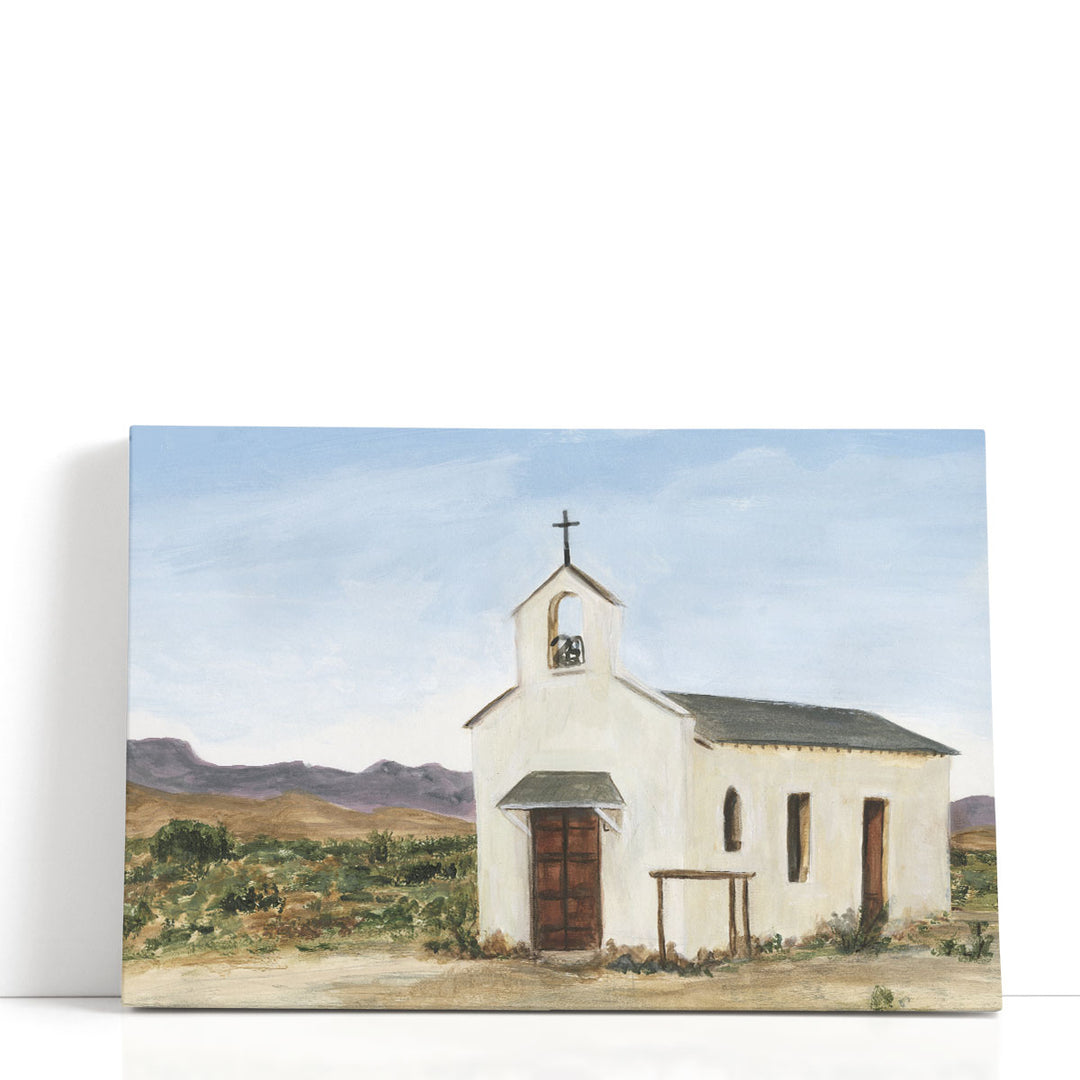 Desert Chapel I - Canvas Print Wall Art