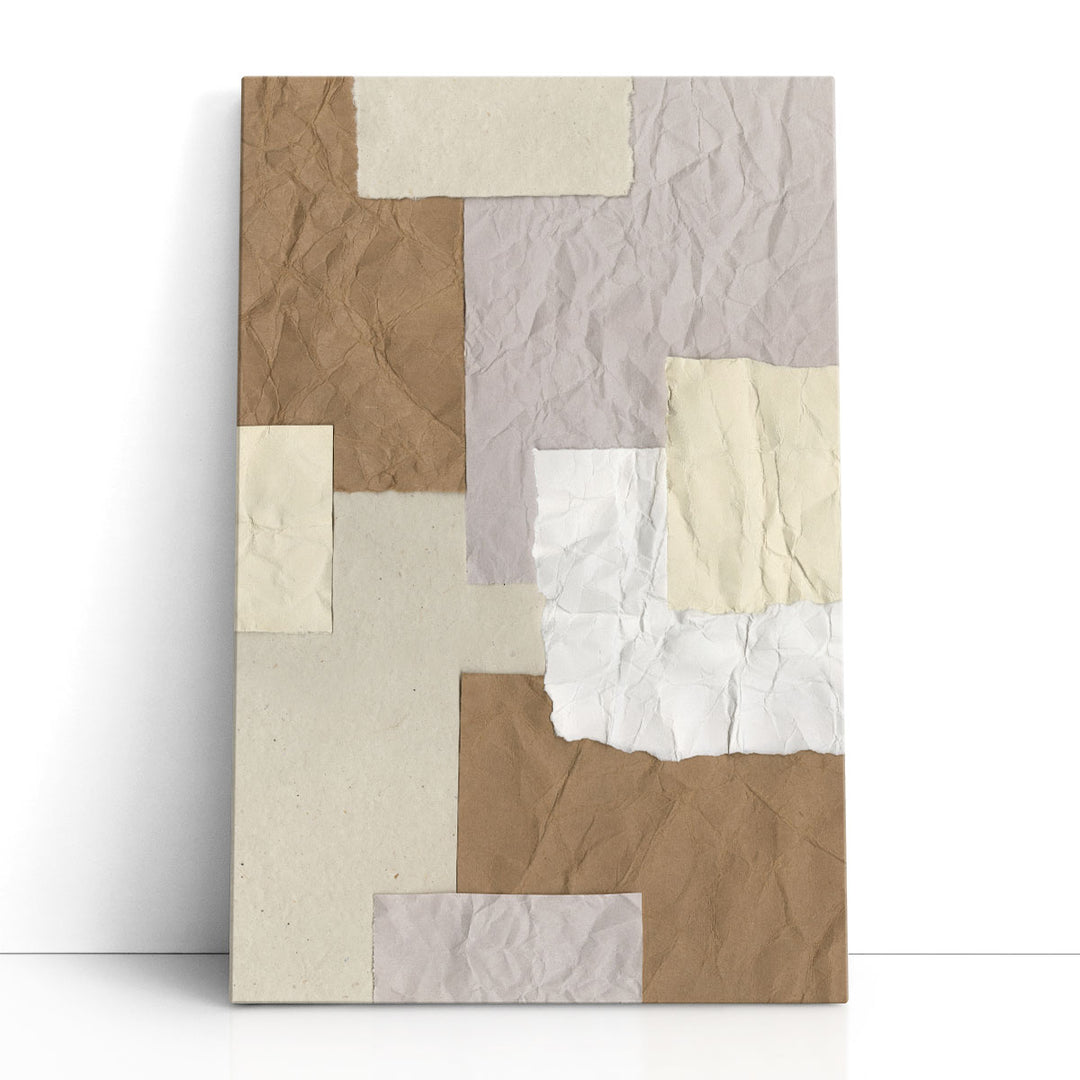 Parchment Composition I - Canvas Print Wall Art