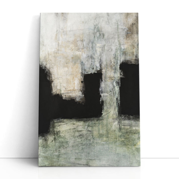 Penumbra I Black and White - Canvas Print Wall Art