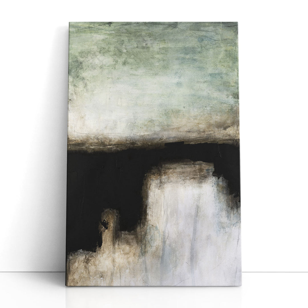Penumbra II Black and White - Canvas Print Wall Art