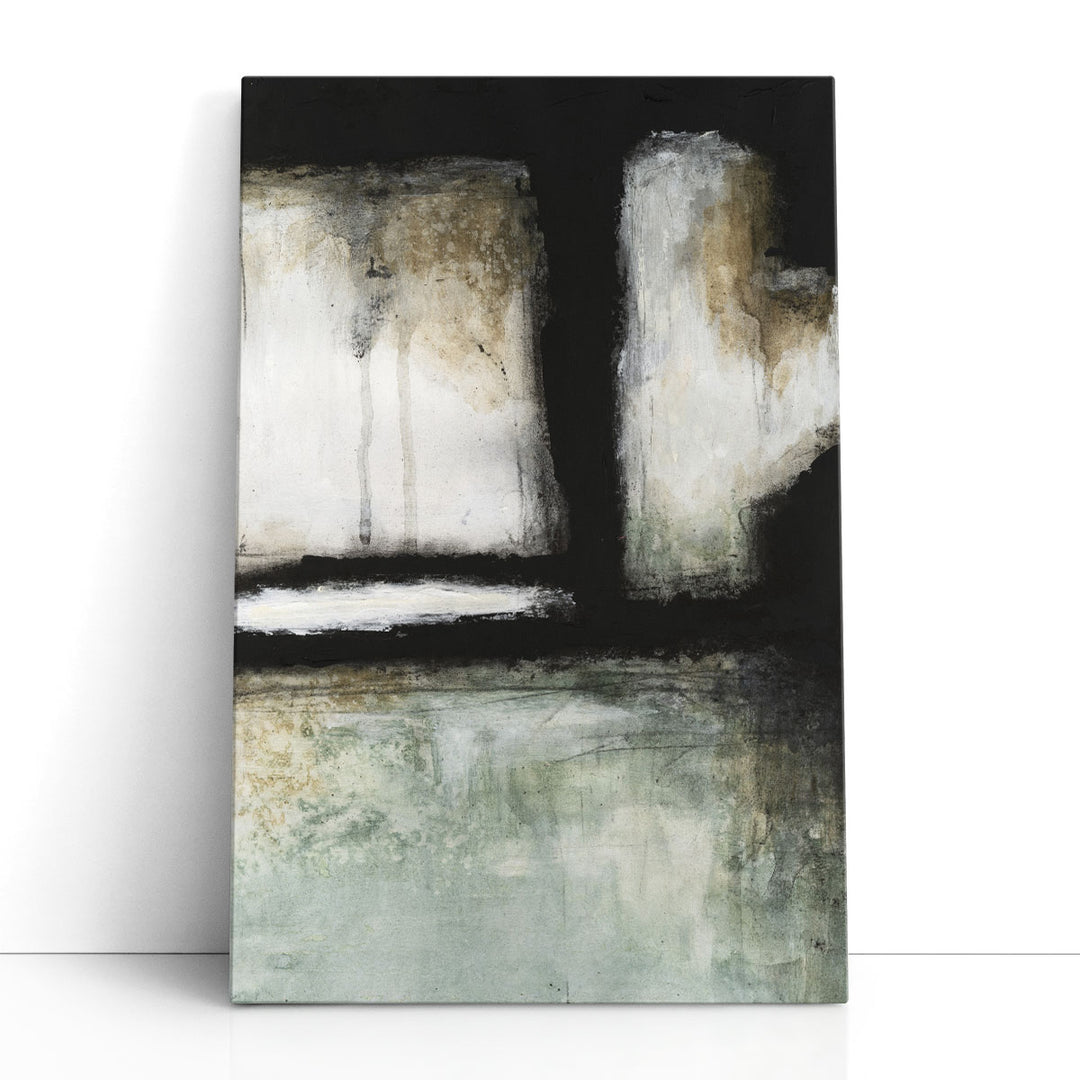 Penumbra IV Black and White - Canvas Print Wall Art