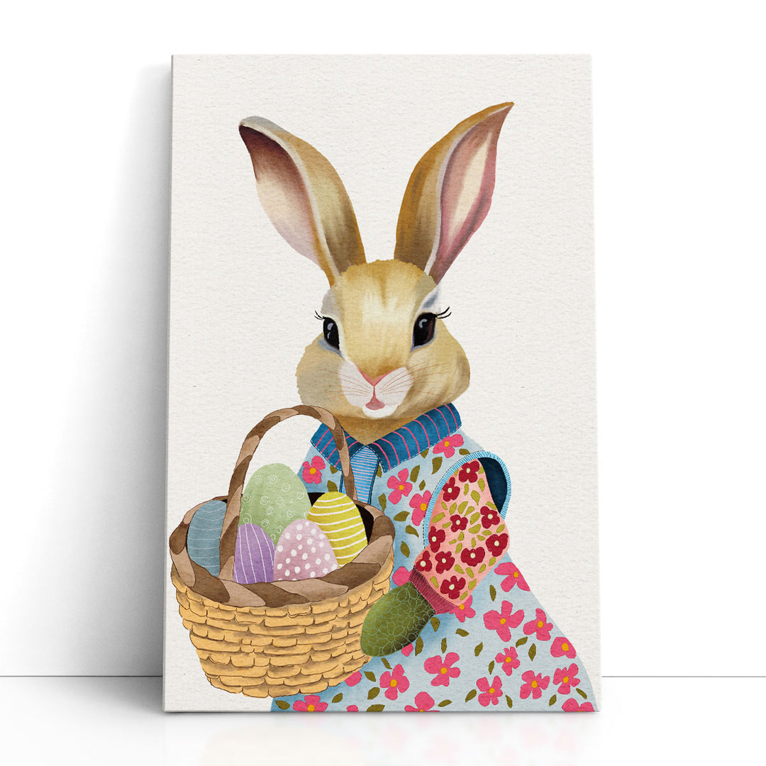 Easter Bun Bun I - Canvas Print Wall Art