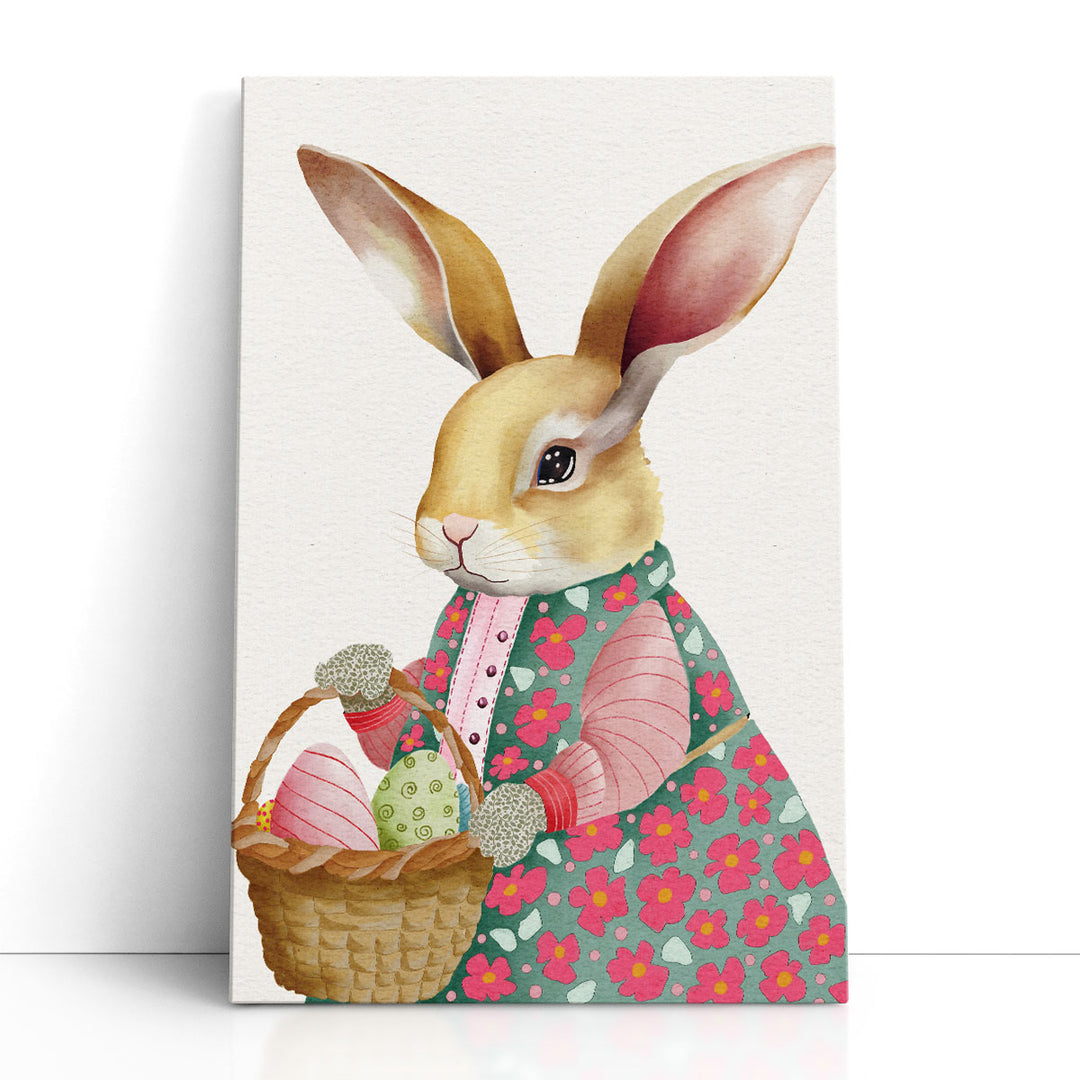 Easter Bun Bun II - Canvas Print Wall Art