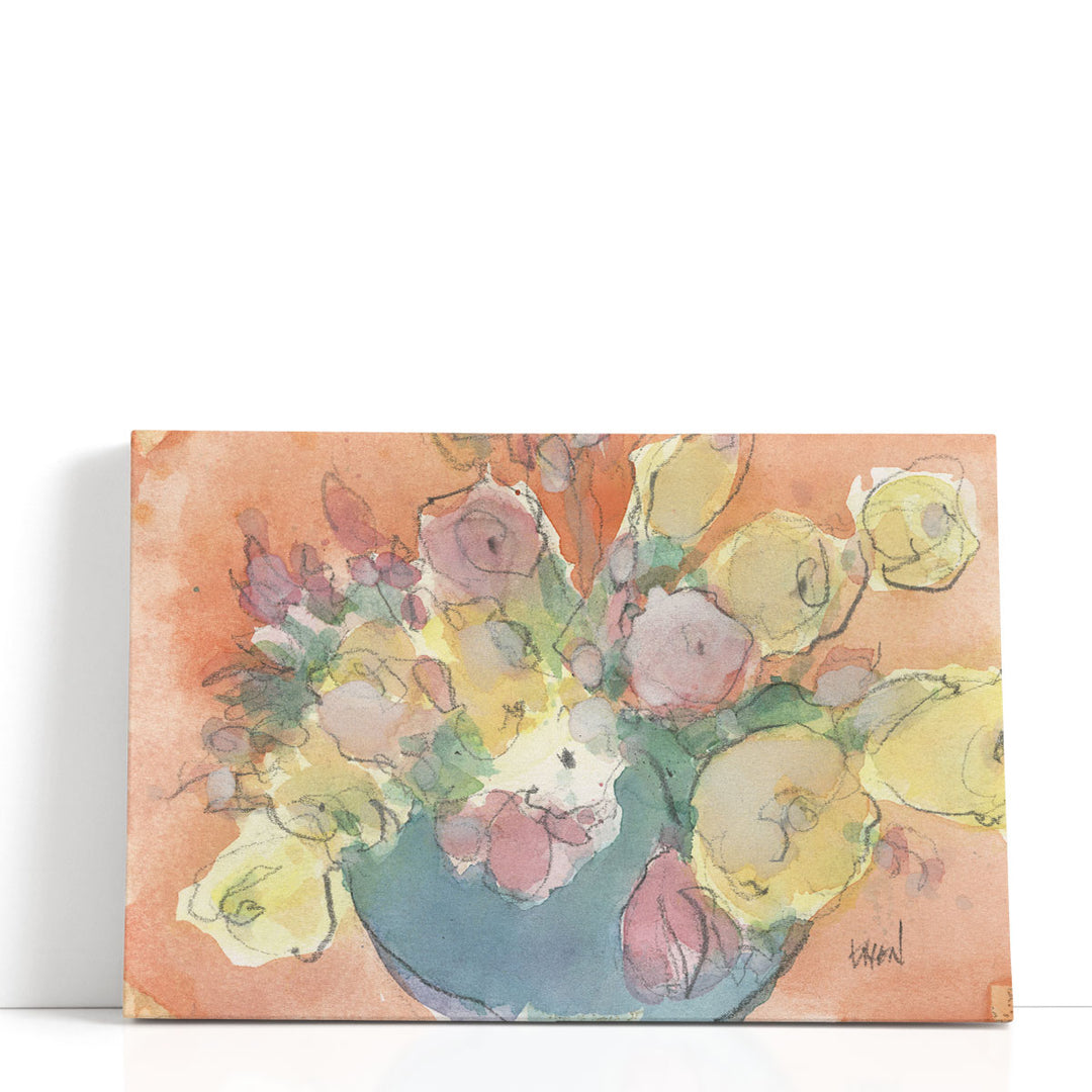 The Embrace Bouquet I - Canvas Print Wall Art