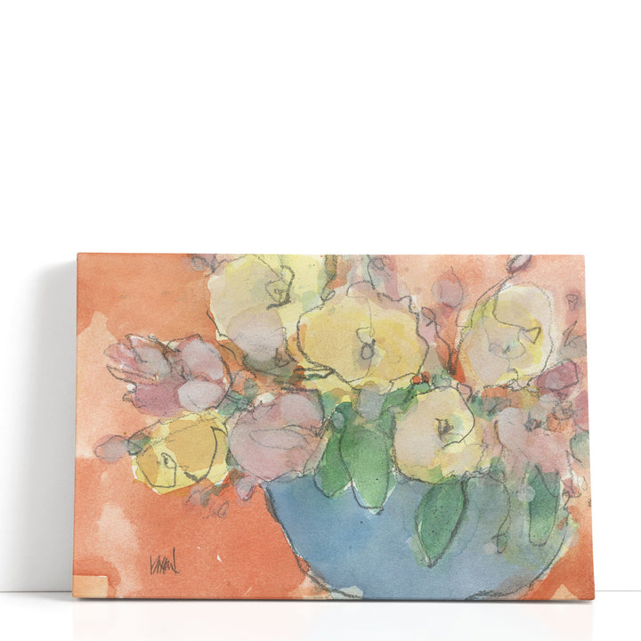 The Embrace Bouquet II - Canvas Print Wall Art