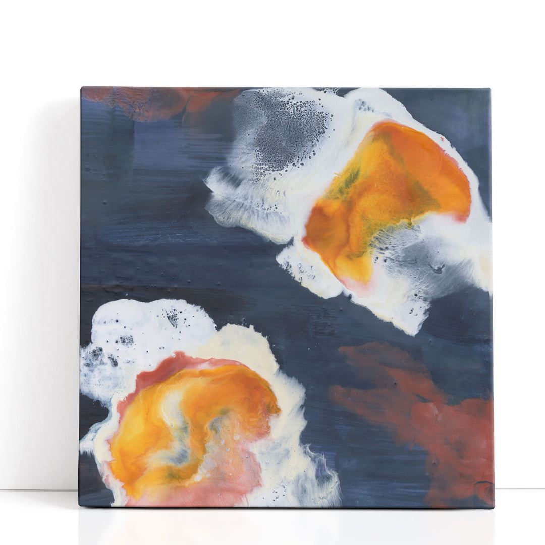 Floral Tiles I - Canvas Print Wall Art