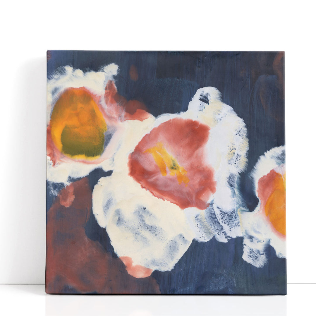 Floral Tiles III - Canvas Print Wall Art