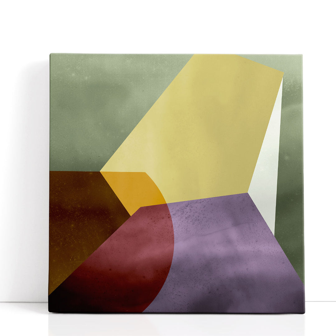 Modern Minimalist Canvas Art simple beige lines