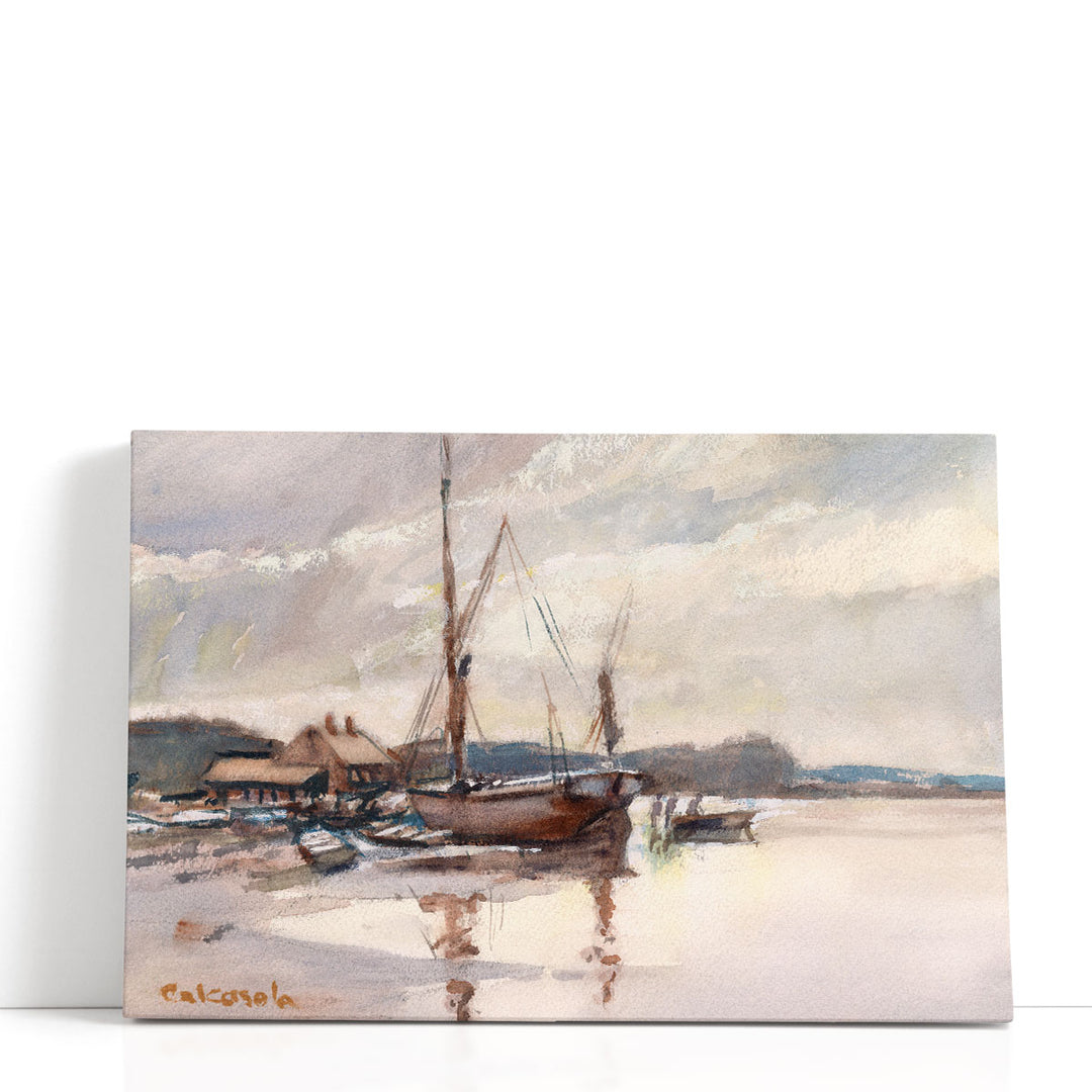 Done For The Day - Canvas Print Wall Art