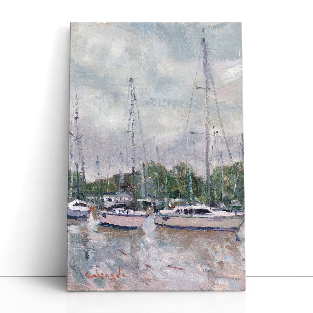 Wickford Sails - Canvas Print Wall Art