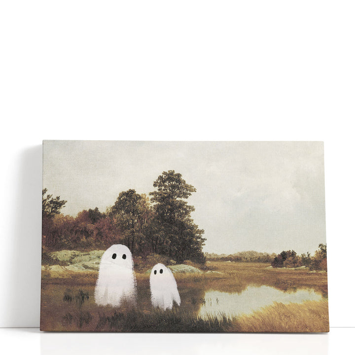 Antique Ghosties II - Canvas Print Wall Art