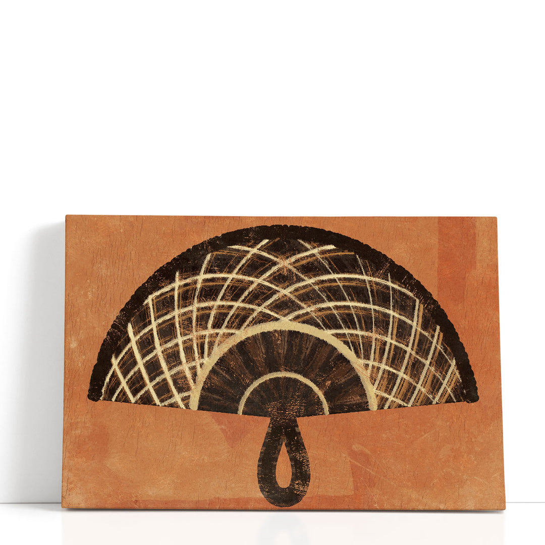 Woven Fans I - Canvas Print Wall Art