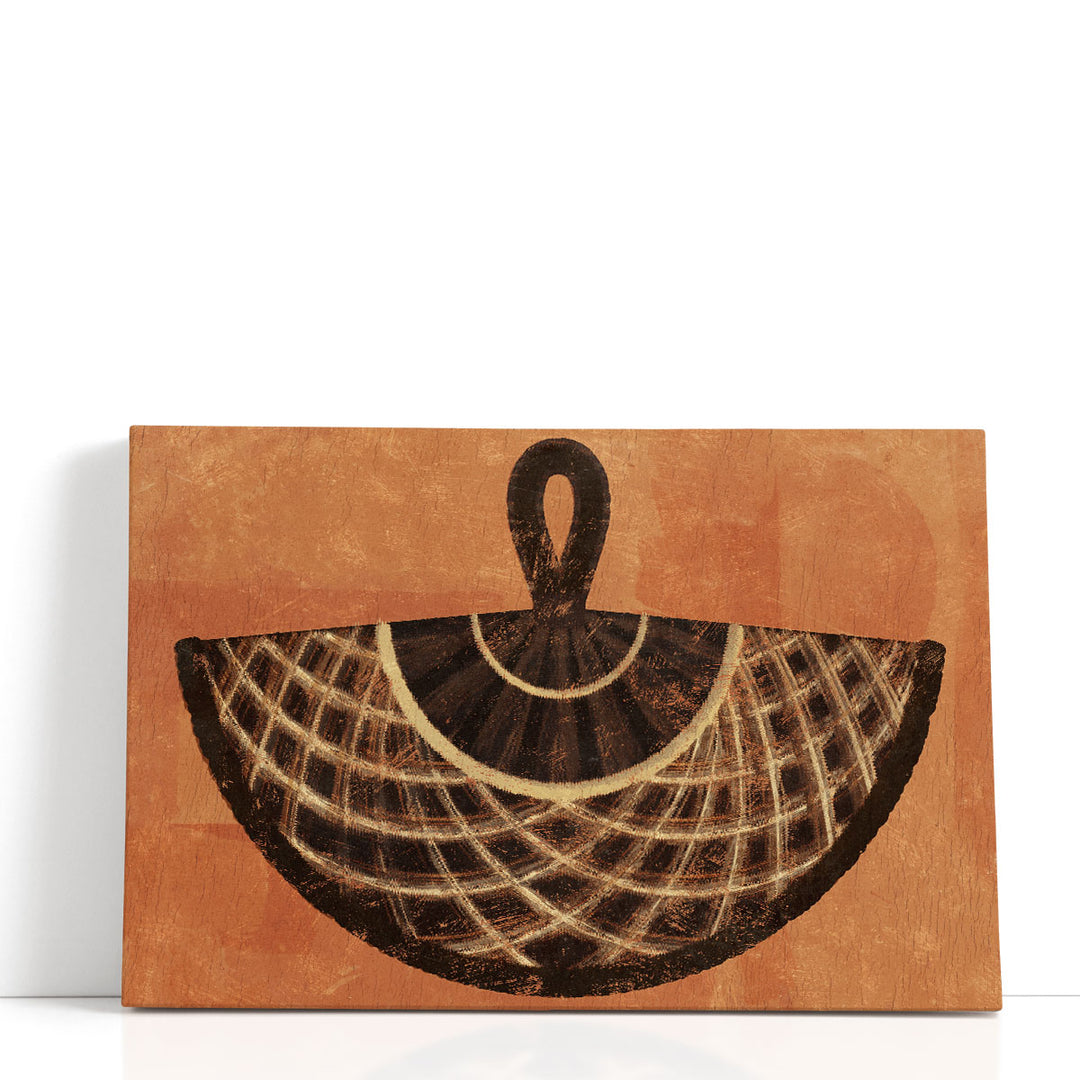 Woven Fans II - Canvas Print Wall Art