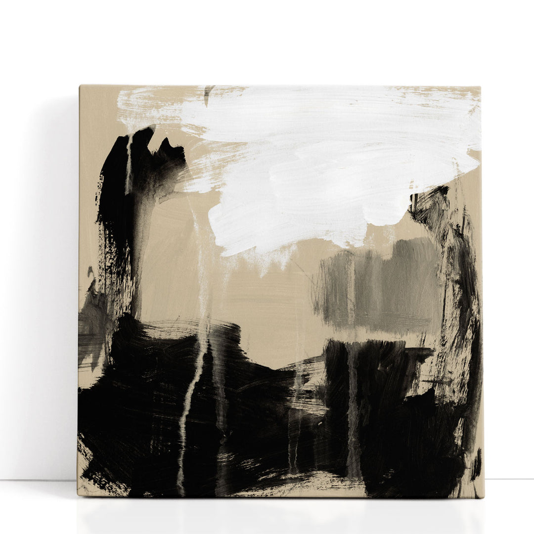 Onyx Equilibrium I - Canvas Print Wall Art