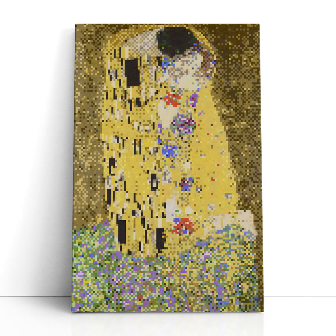 Famous Pixel Paintings I - Canvas Print Wall Art