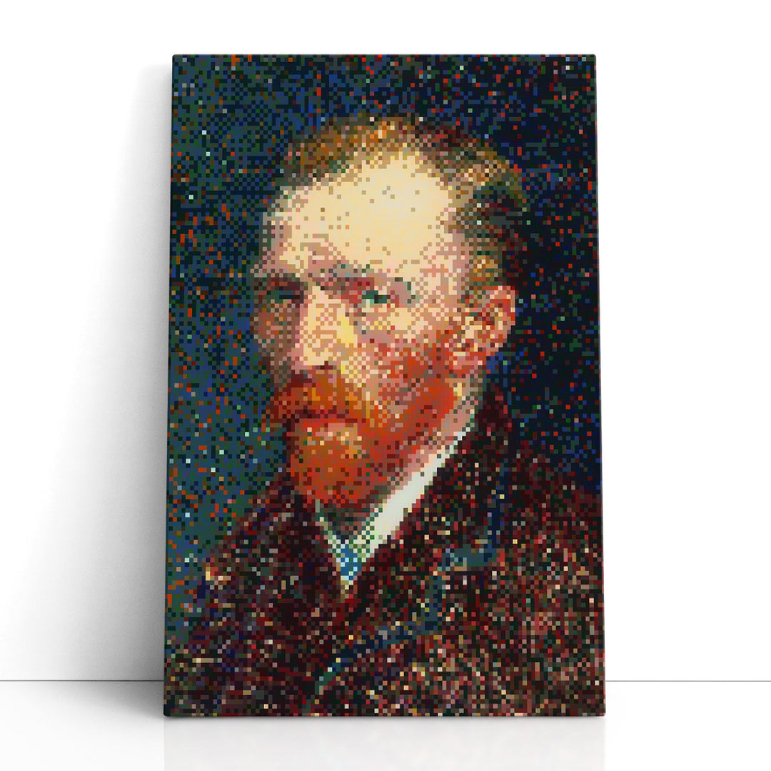 Famous Pixel Portraits III - Canvas Print Wall Art