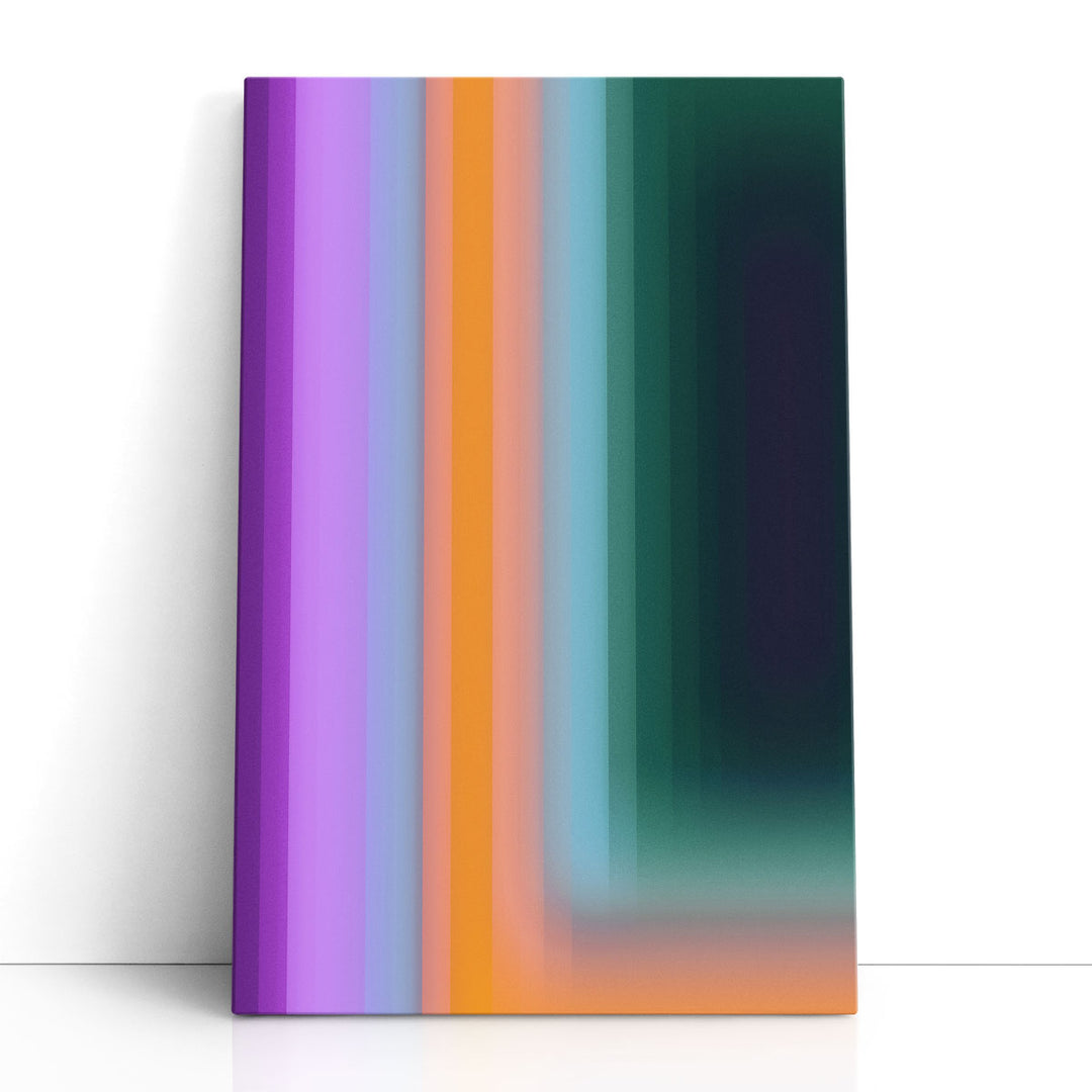 Trippy Abstract Art Prints vibrant gradient scene
