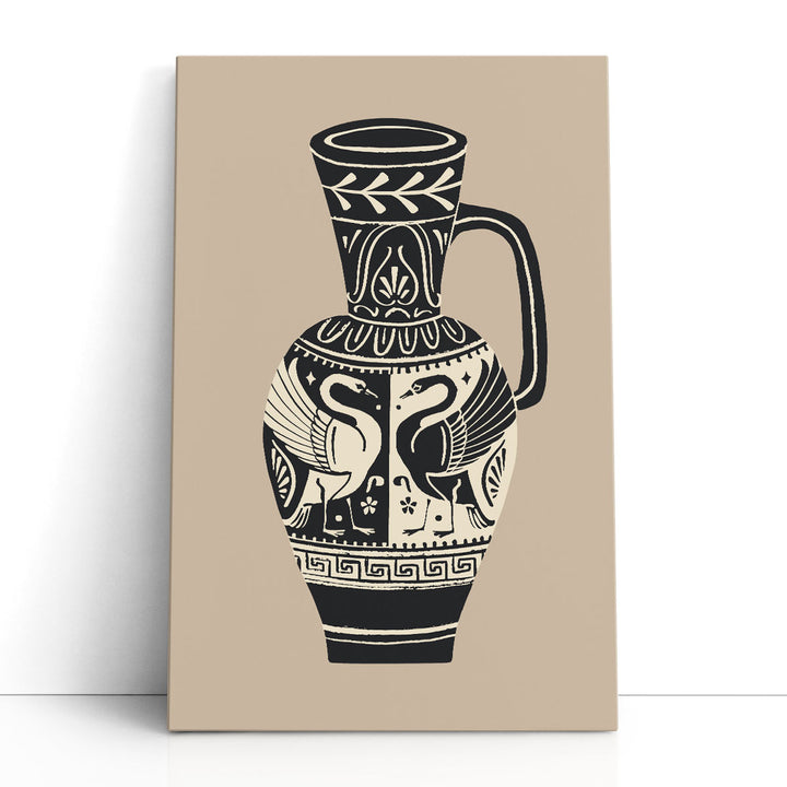 Swan Pottery II - Canvas Print Wall Art