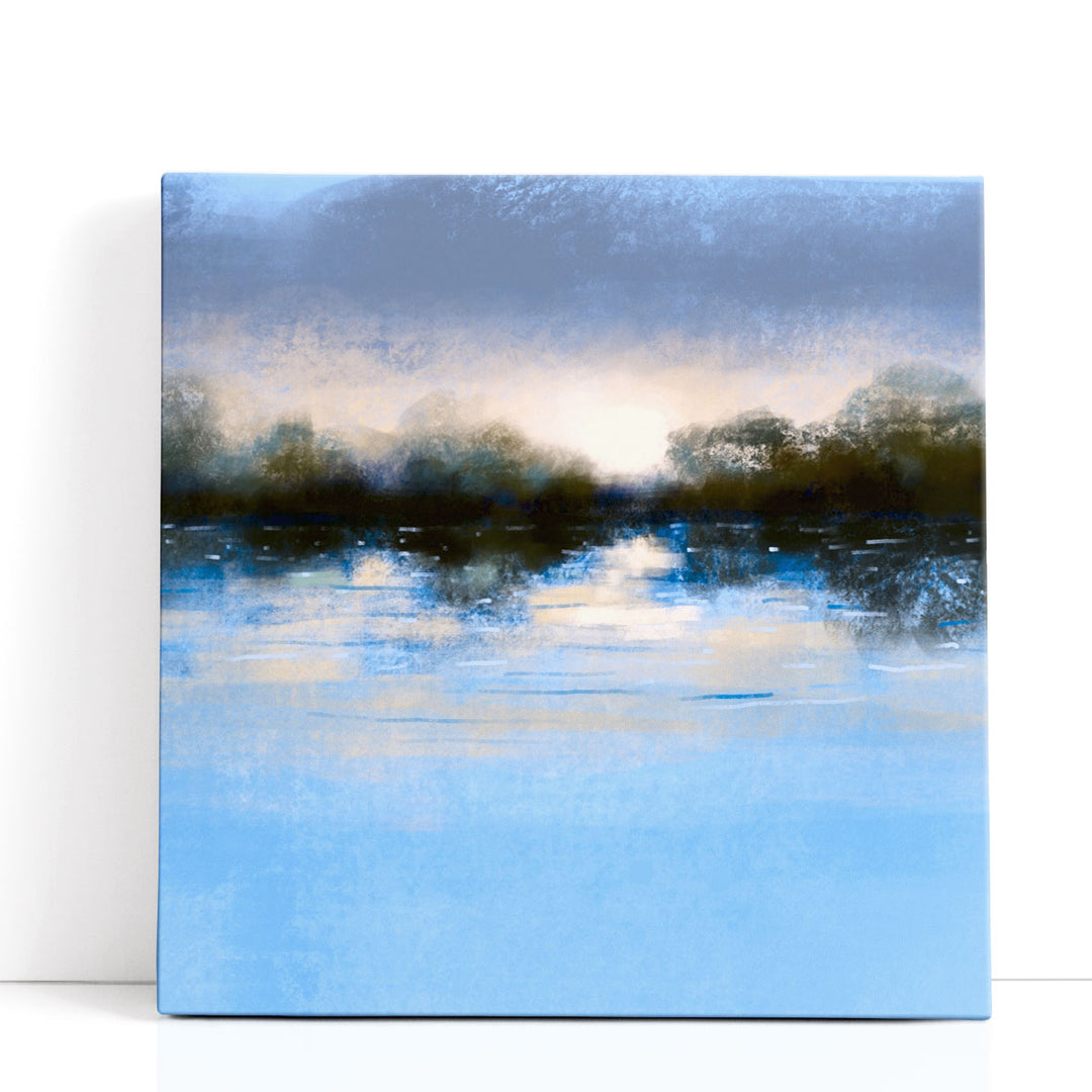 Scenic Abstract Canvas Art sweeping modern vista
