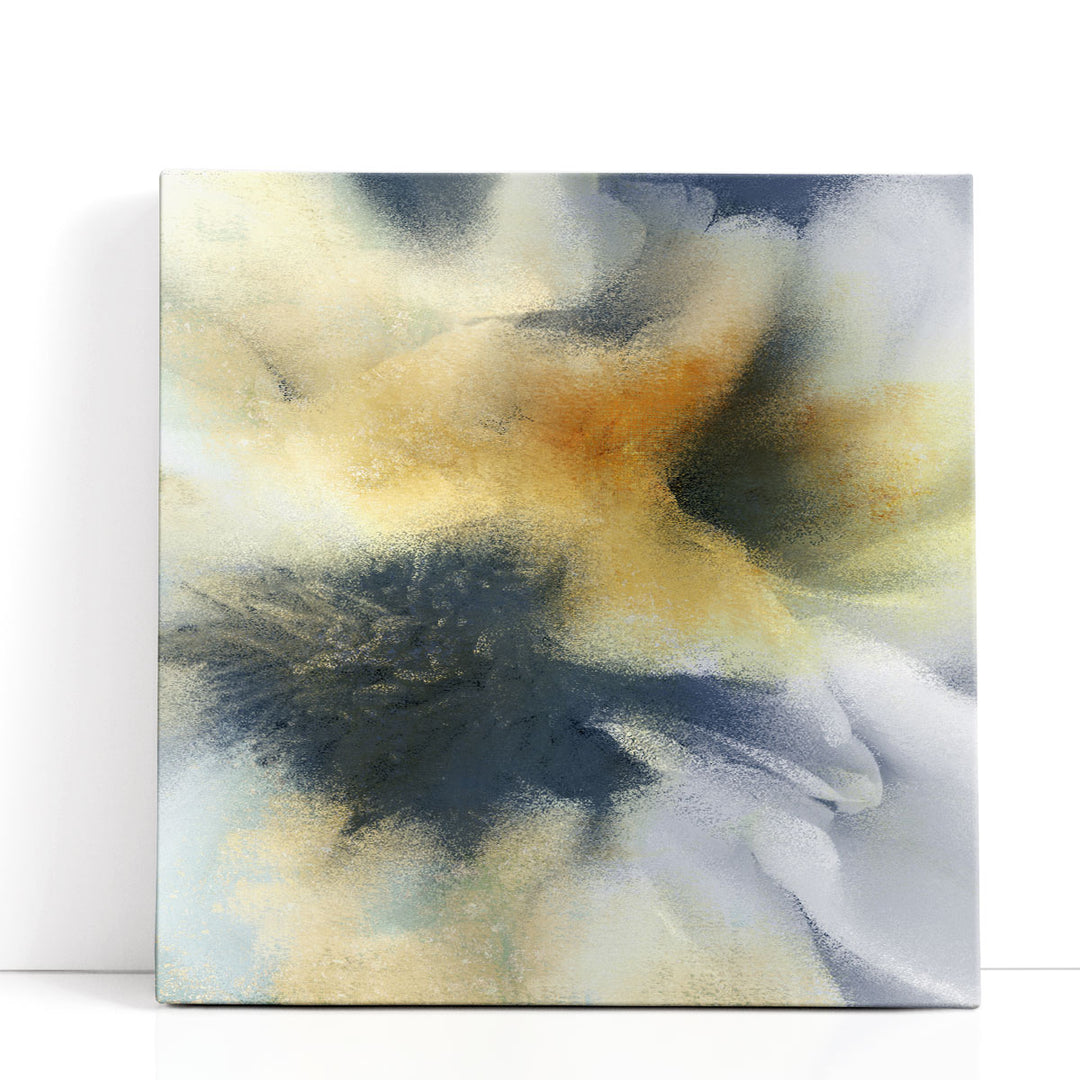 floral abstract art delicate petal design