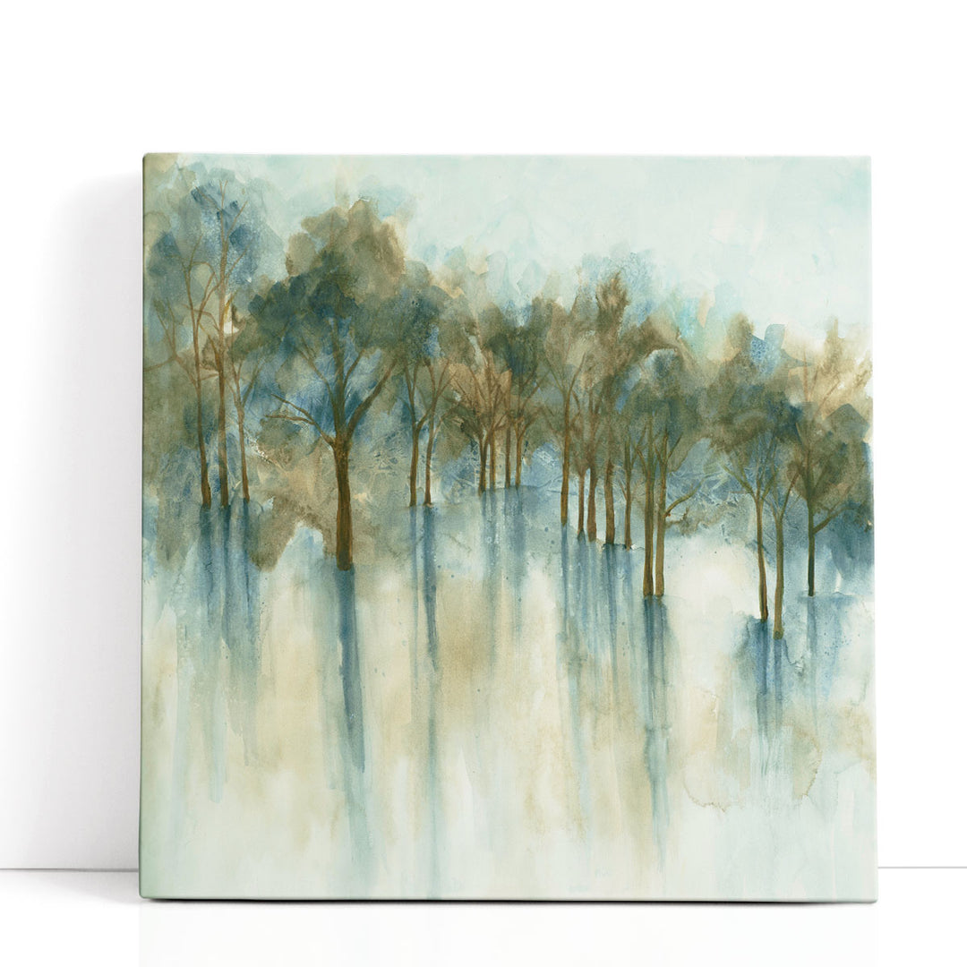 Neutral landscape canvas prints green scenic view