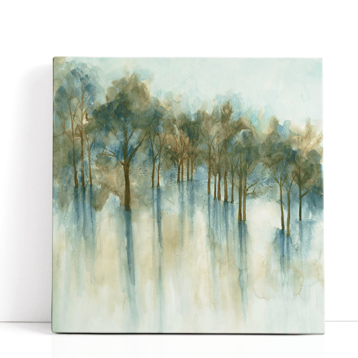 Neutral landscape canvas prints green scenic view