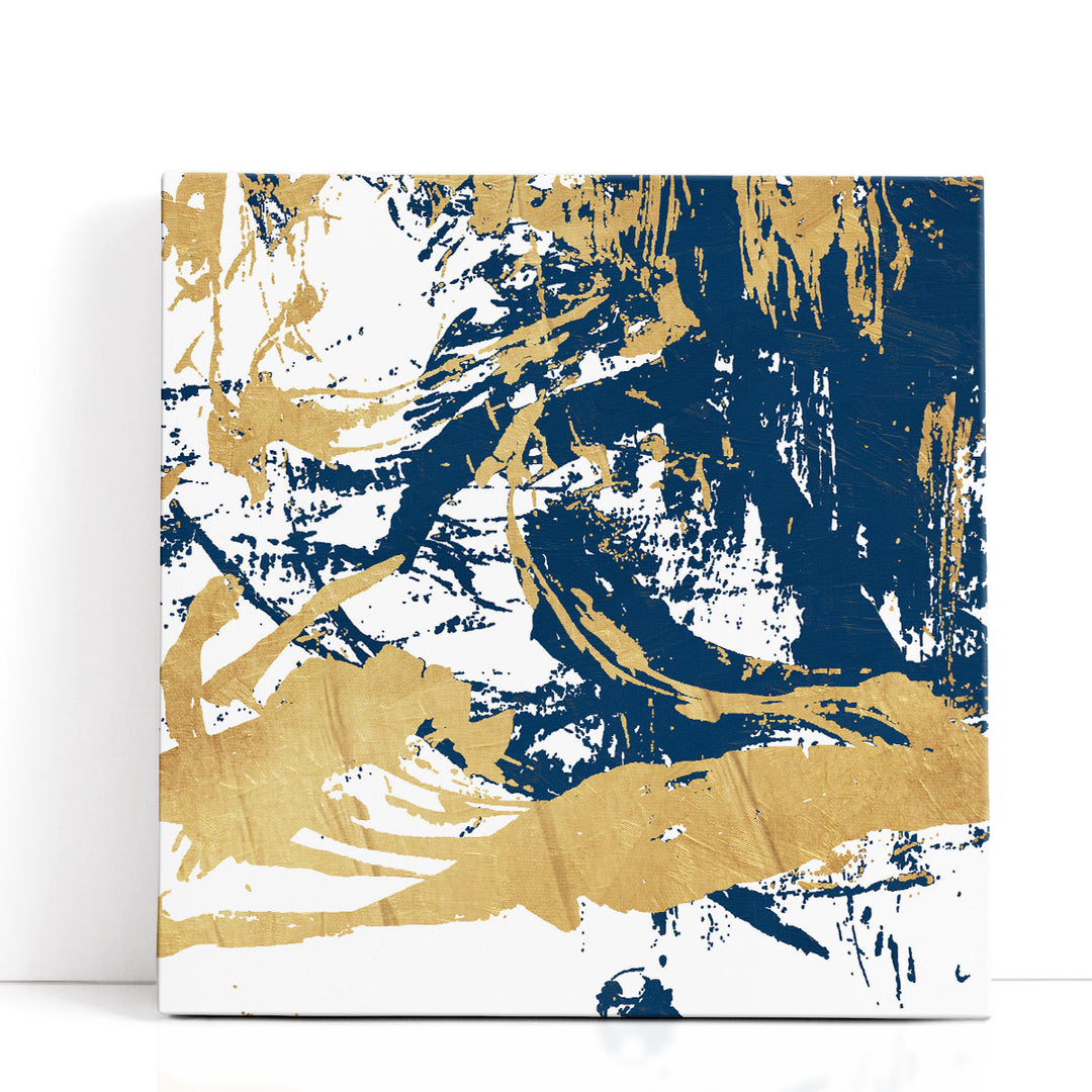 Free Form Blue - Canvas Print Wall Art