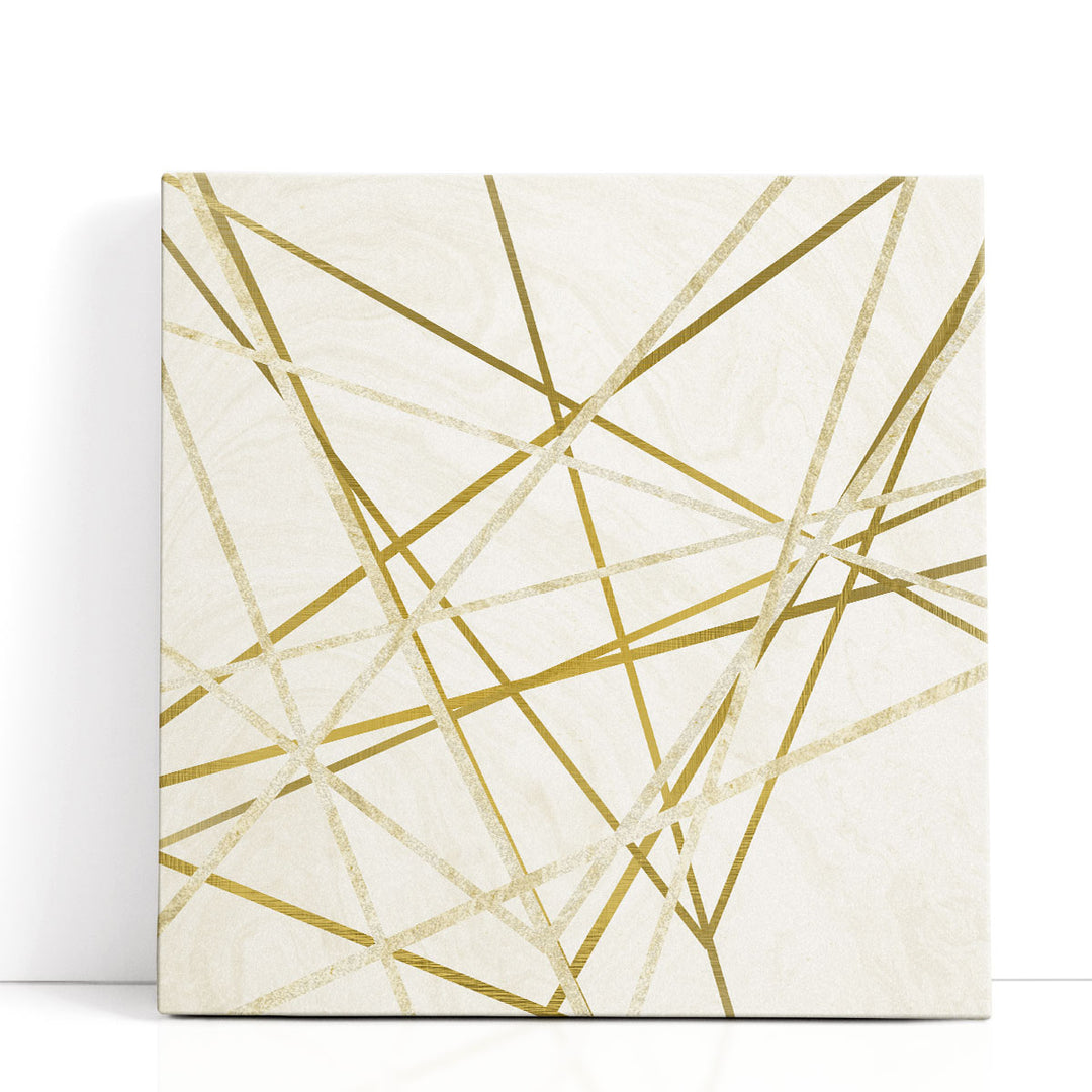 Gold Lined - Canvas Print Wall Art