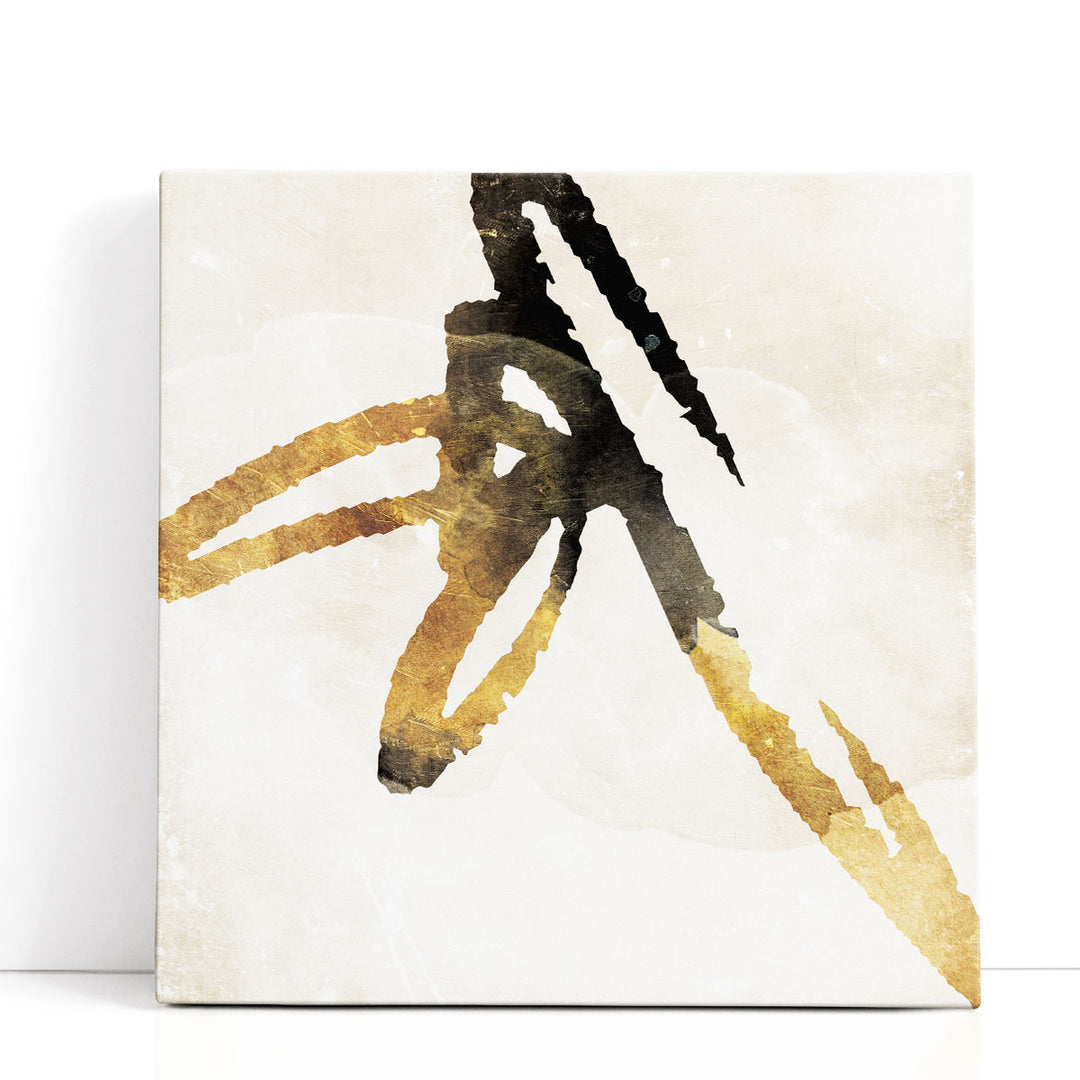Line Scribble - Canvas Print Wall Art