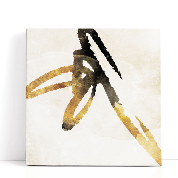 Line Scribble - Canvas Print Wall Art