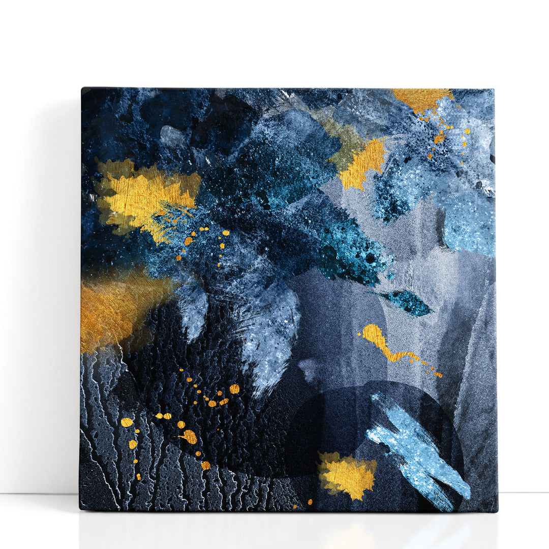 marble wall art swirling gray veins