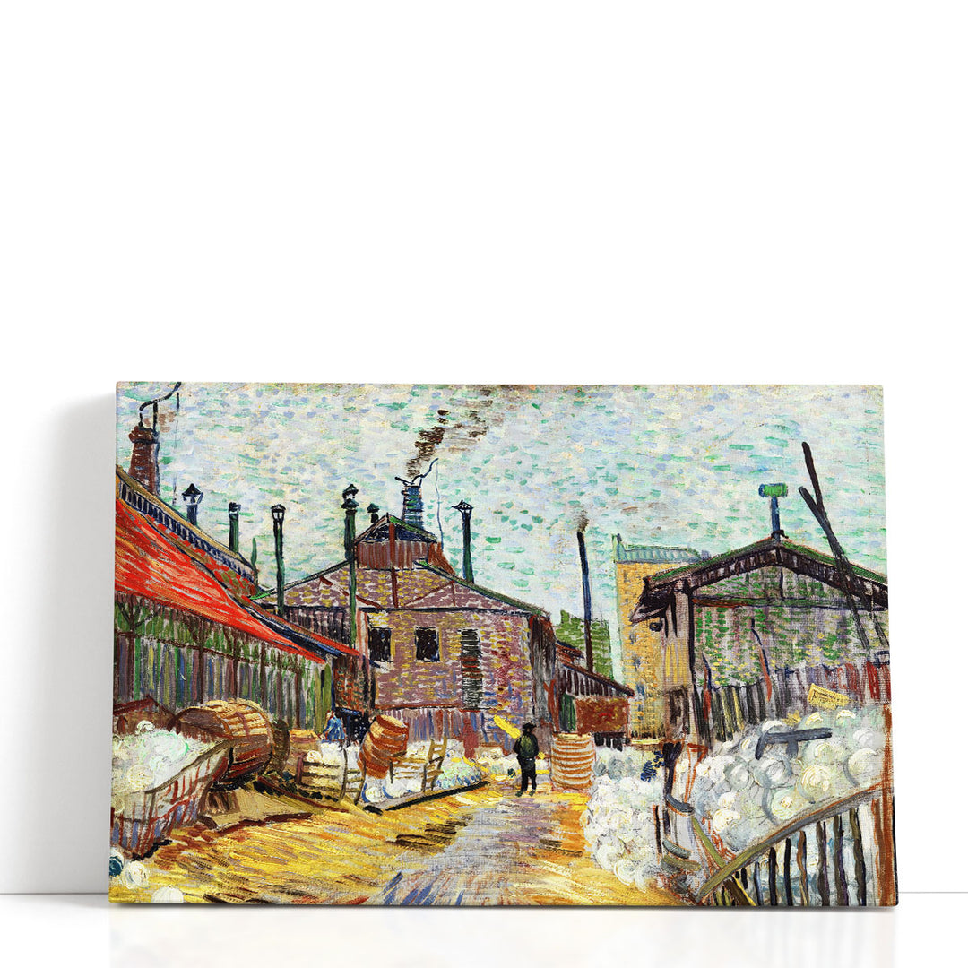 The Factory, 1887 - Canvas Print Wall Art