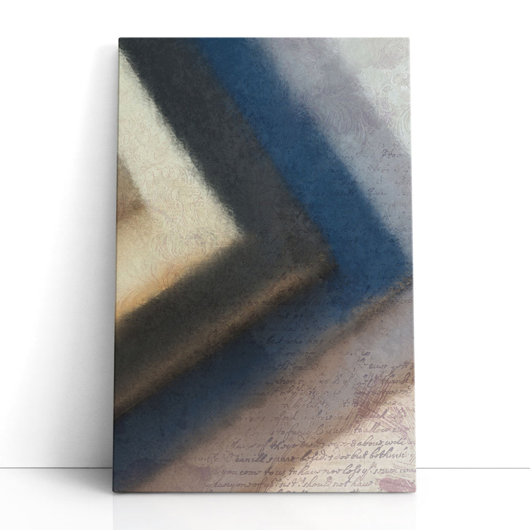 Abstract Canvas Wall Art fluid textured forms