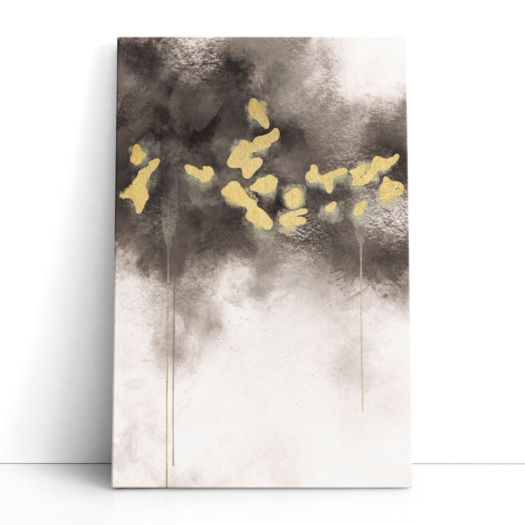 Gray and White Canvas Wall Art minimalist design
