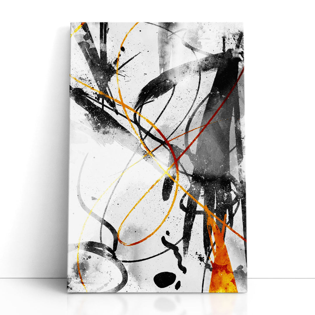 black and white abstract art bold contrast patterns