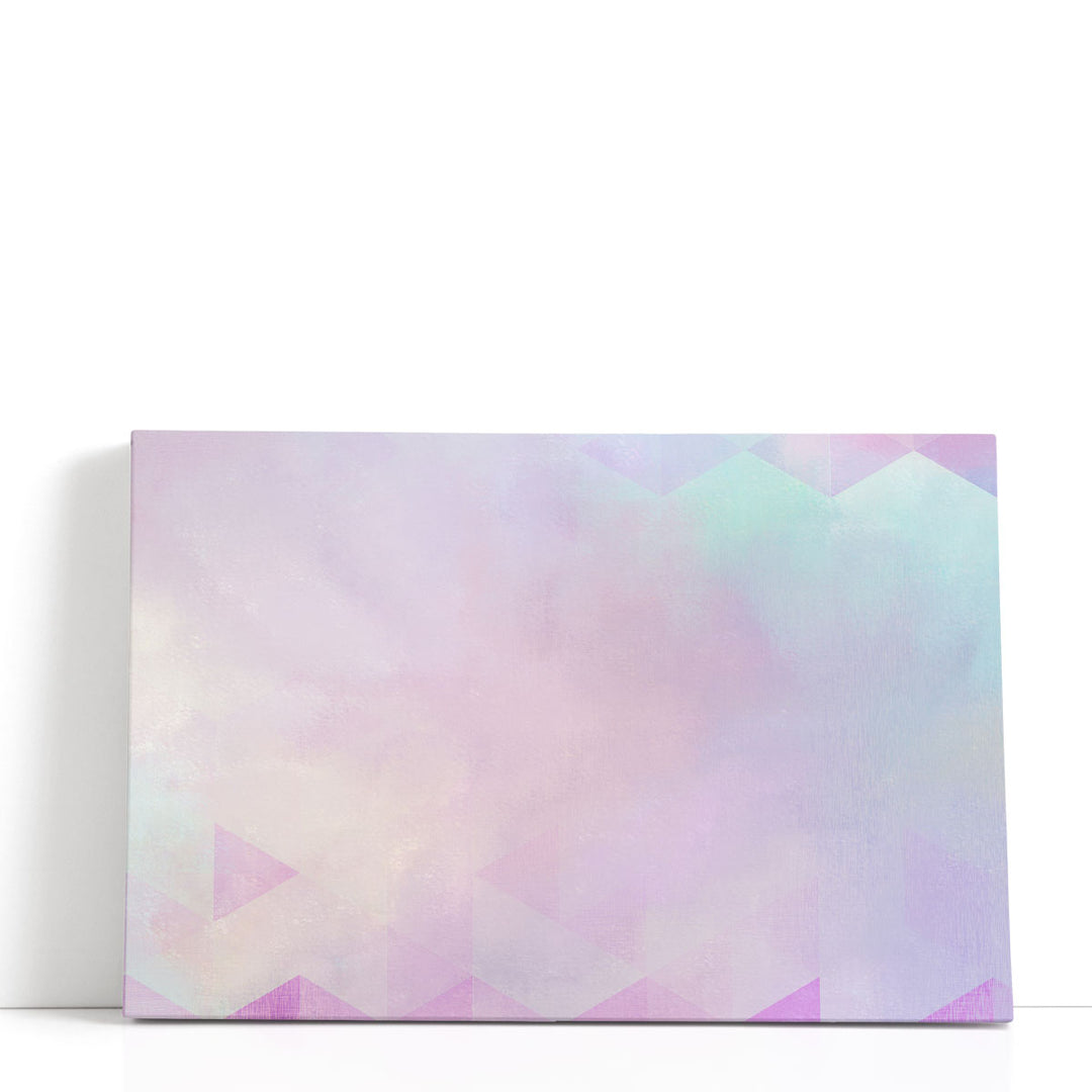 Purple abstract art with clean shapes